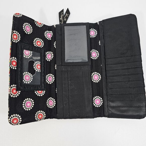 Vera Bradley Symphony in Hue Backpack & Parisian Paisley Wallet Set, Retired - Picture 6 of 9